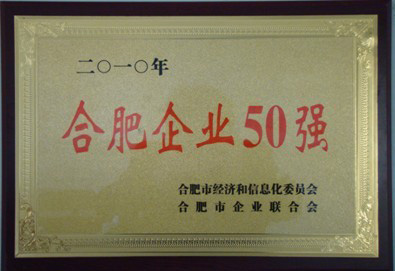 合肥企業(yè)50強(qiáng)